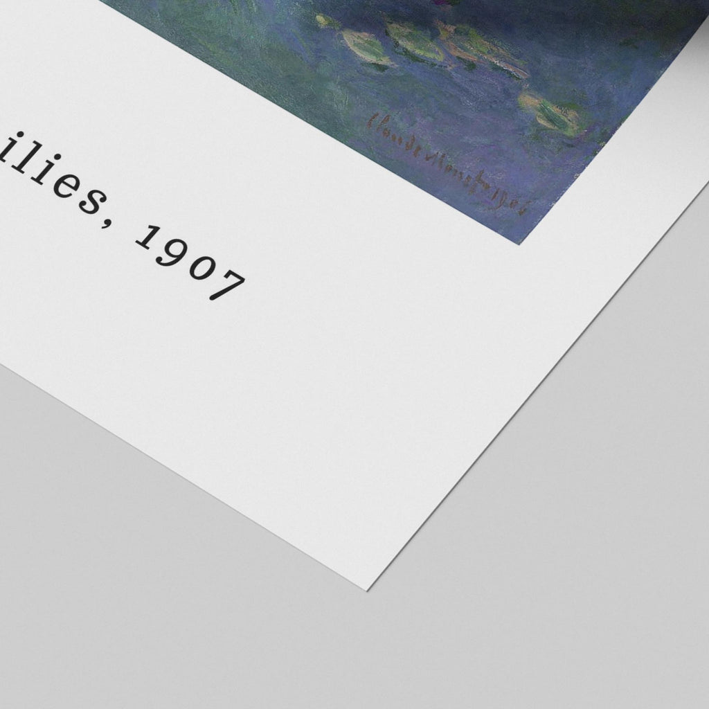 Water Lilies Art Exhibition - Claude Monét - Rolled Poster Wall Art Print | House Prints