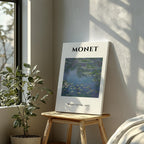 Water Lilies Art Exhibition - Claude Monét - Framed Canvas Wall Art Print | House Prints