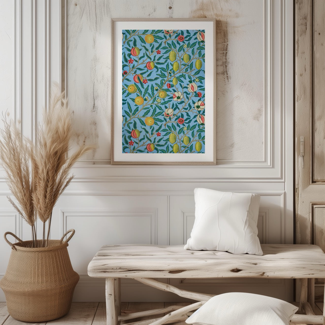 Four Fruits - William Morris - Rolled Poster Wall Art Print | House Prints