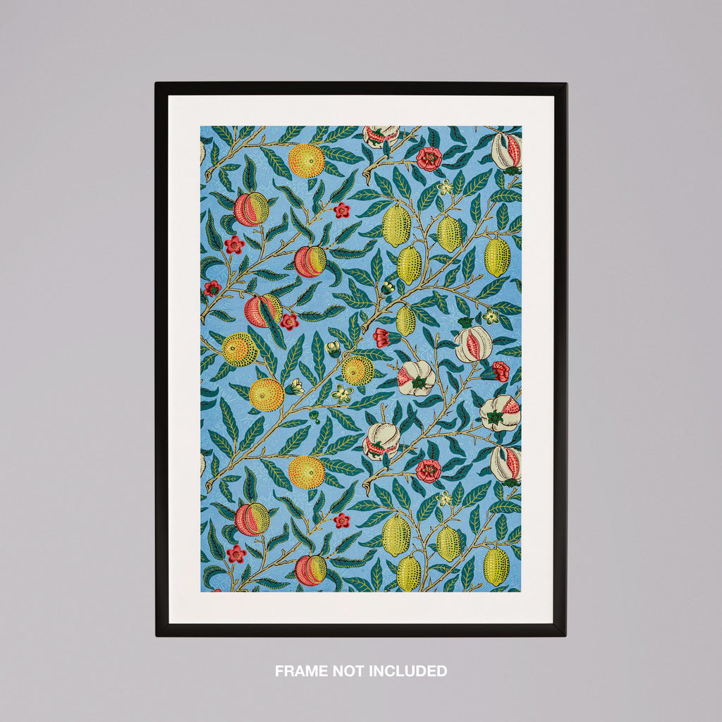 Four Fruits - William Morris - Rolled Poster Wall Art Print | House Prints