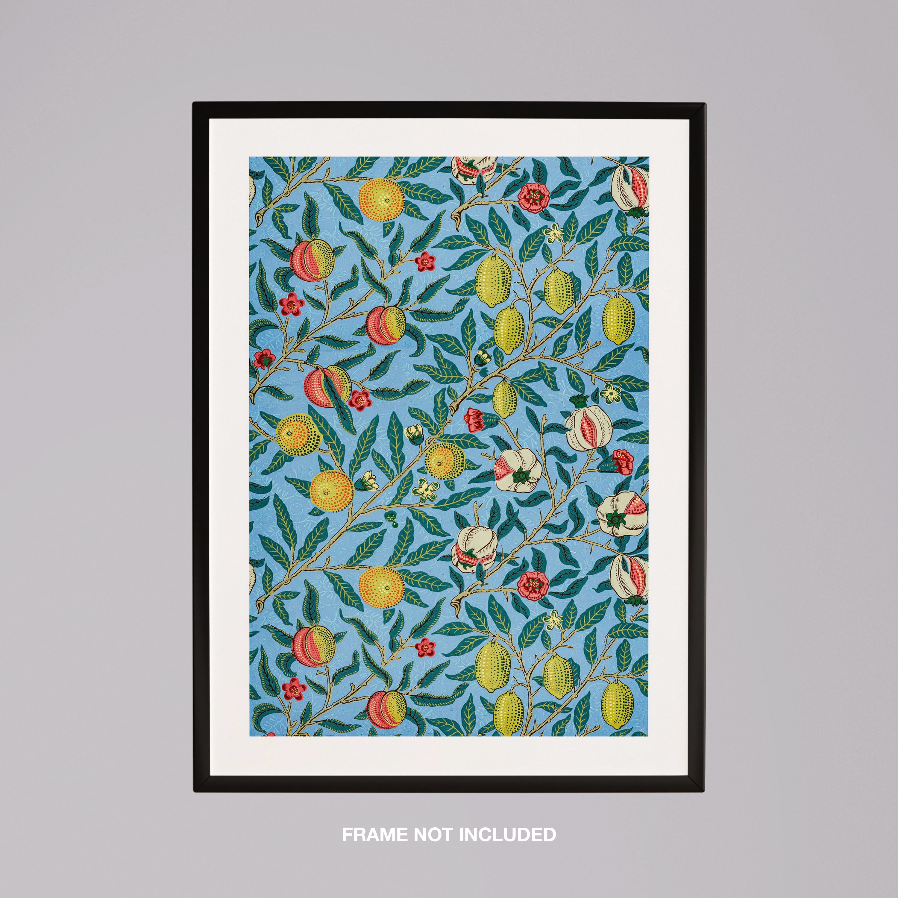 Four Fruits - William Morris - Rolled Poster Wall Art Print | House Prints