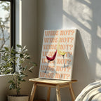 Wine Not Cheers to Moments - Framed Canvas Wall Art Print | House Prints