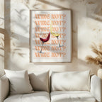 Wine Not Cheers to Moments - Rolled Poster Wall Art Print | House Prints