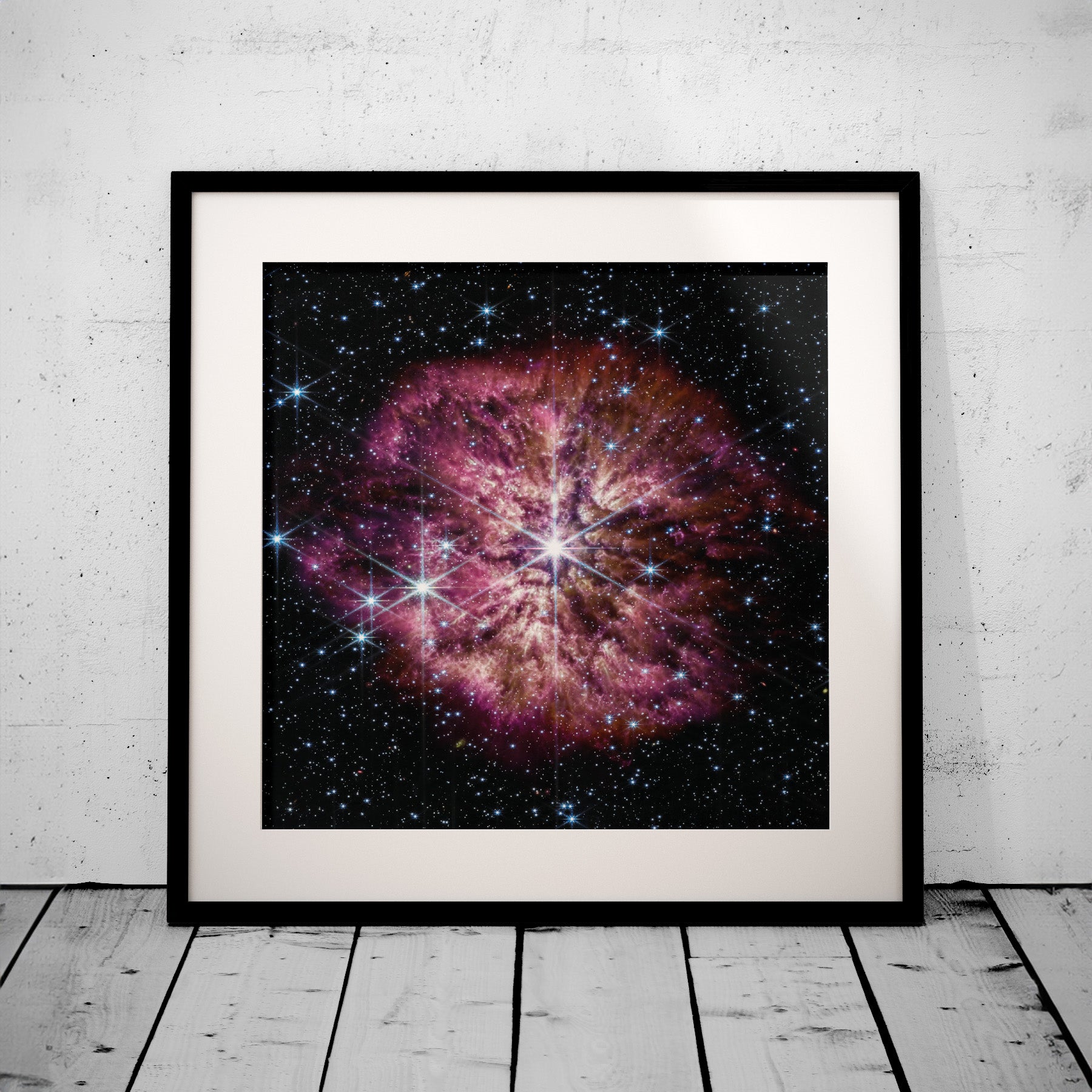 Wolf-Rayet Star - NASA James Webb Telescope - Rolled Poster Wall Art Print | House Prints
