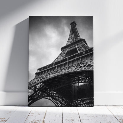 Eiffel Tower Paris France City Landmark - Framed Canvas Wall Art Print - House Prints