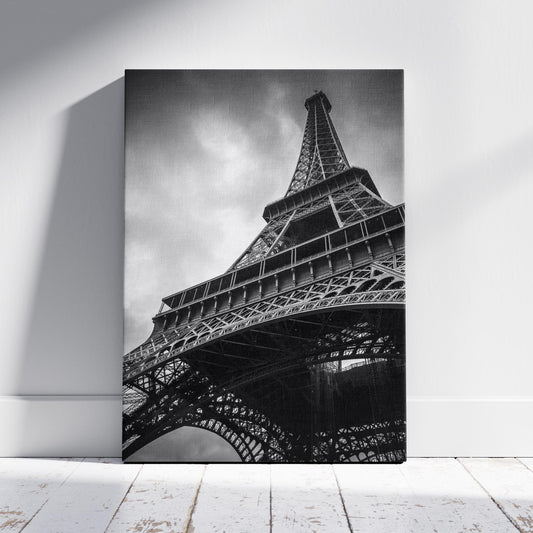 Eiffel Tower Paris France City Landmark - Framed Canvas Wall Art Print - House Prints
