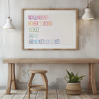 Every Child is an Artist Nursery Quote - Rolled Poster Wall Art Print | House Prints