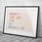 Every Child is an Artist Nursery Quote - Rolled Poster Wall Art Print | House Prints