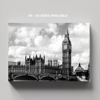Timeless London Big Ben View - Framed Canvas Wall Art Print | House Prints