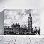 Timeless London Big Ben View - Framed Canvas Wall Art Print | House Prints