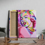 Pop Art Glamour Icon - Framed Canvas Wall Art Print | House Prints