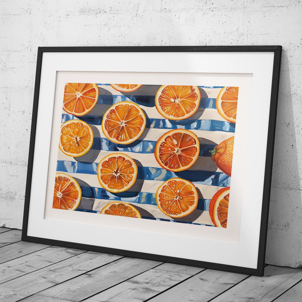 Citrus Symphony in the Sunlight - Rolled Poster Wall Art Print | House Prints