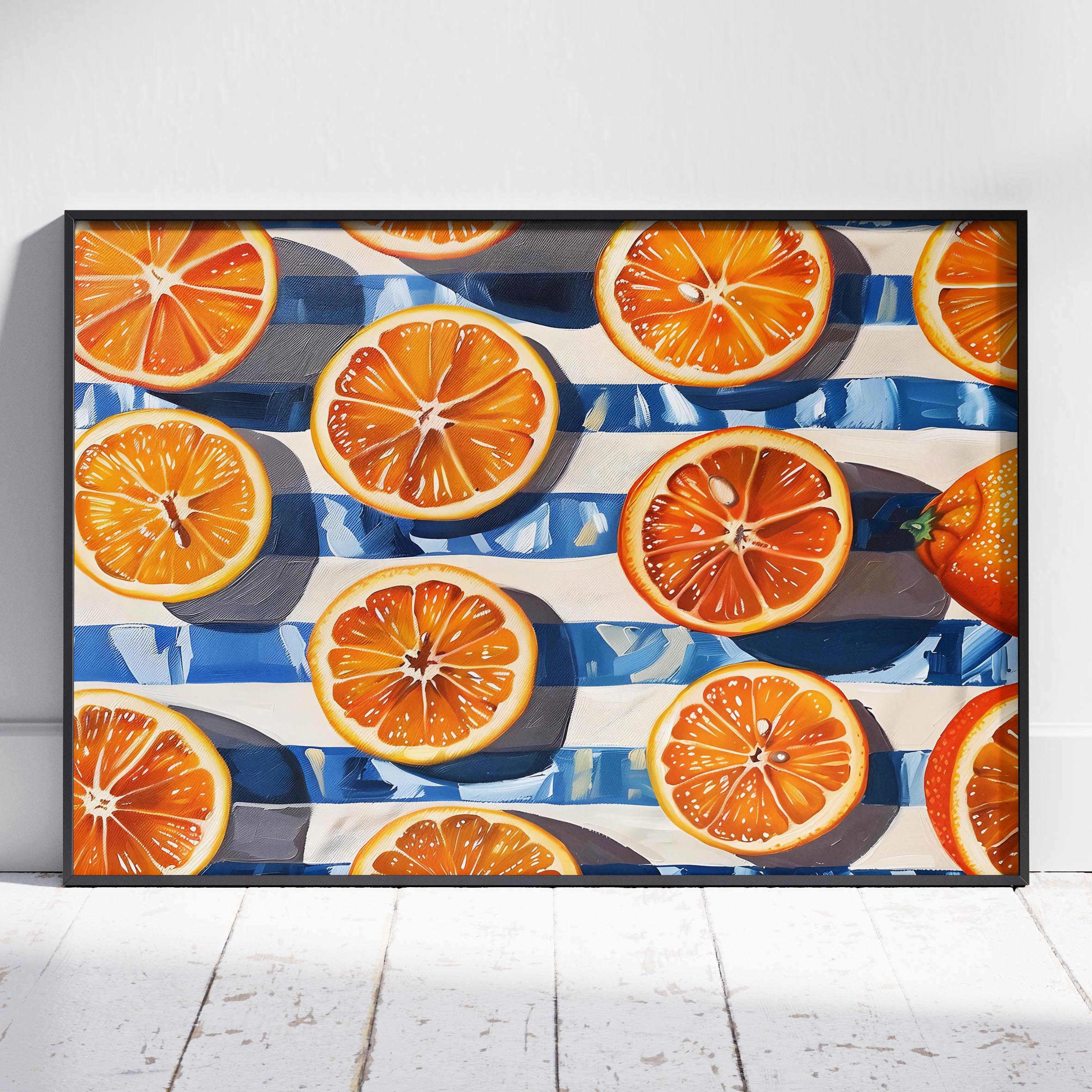 Citrus Symphony in the Sunlight - Rolled Poster Wall Art Print | House Prints