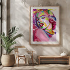Pop Art Glamour Icon - Rolled Poster Wall Art Print | House Prints