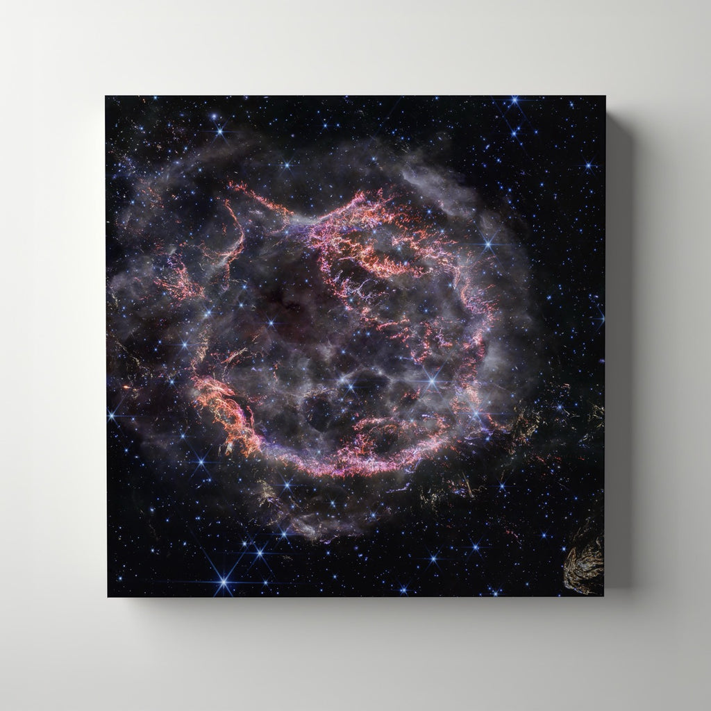 Supernova Cassiopeia A Space Hubble Telescope - Framed Canvas Wall Art Print | House Prints