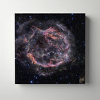 Supernova Cassiopeia A Space Hubble Telescope - Framed Canvas Wall Art Print | House Prints