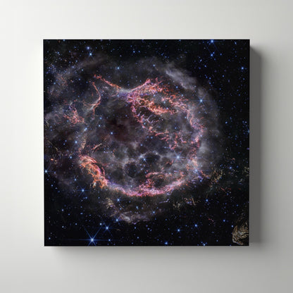 Supernova Cassiopeia A Space Hubble Telescope - Framed Canvas Wall Art Print - House Prints