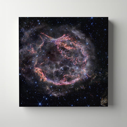 Supernova Cassiopeia A Space Hubble Telescope - Framed Canvas Wall Art Print - House Prints