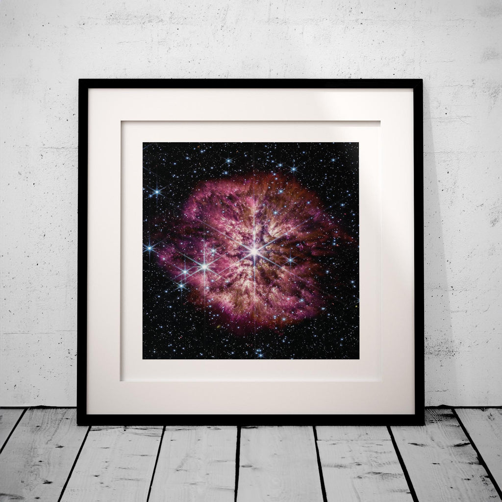 Wolf-Rayet Star - NASA James Webb Telescope - Rolled Poster Wall Art Print | House Prints