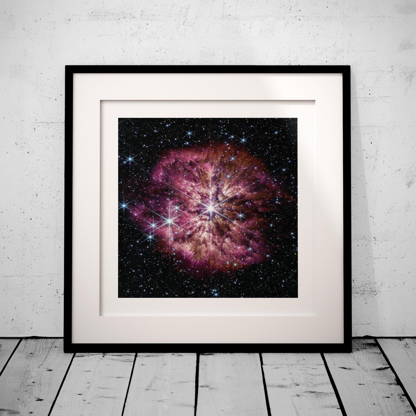 Wolf-Rayet Star - NASA James Webb Telescope - Rolled Poster Wall Art Print - House Prints