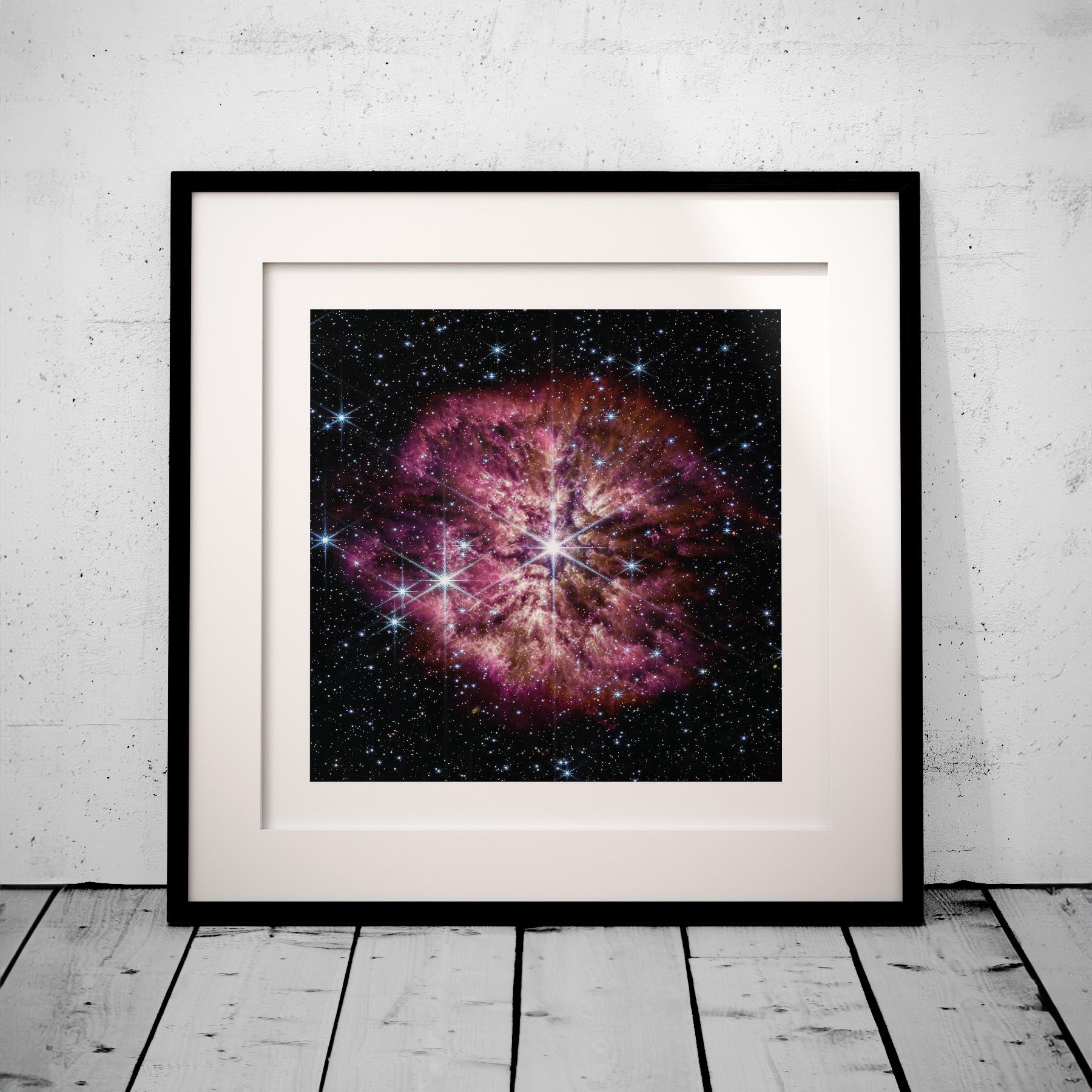 Wolf-Rayet Star - NASA James Webb Telescope - Rolled Poster Wall Art Print - House Prints