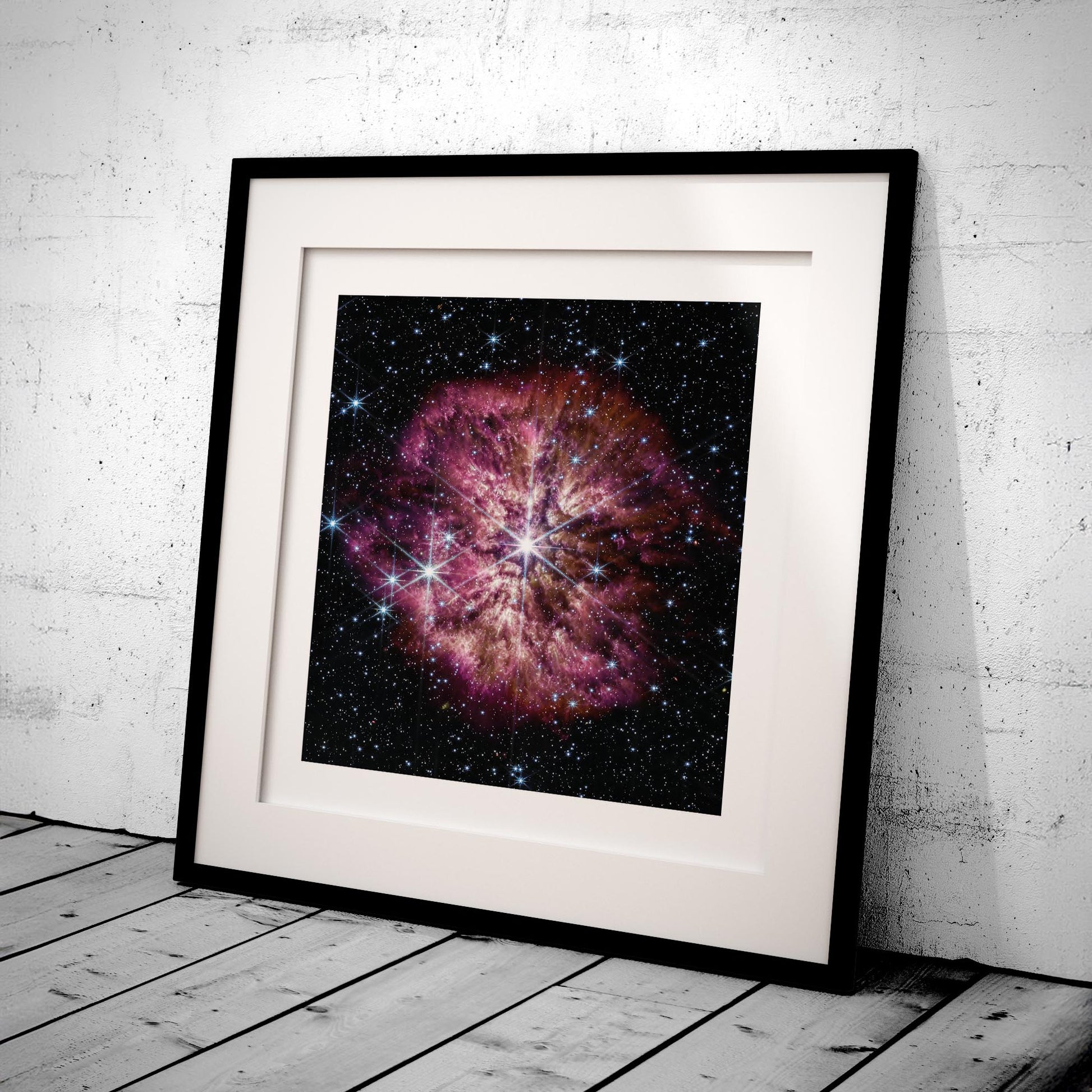 Wolf-Rayet Star - NASA James Webb Telescope - Rolled Poster Wall Art Print - House Prints