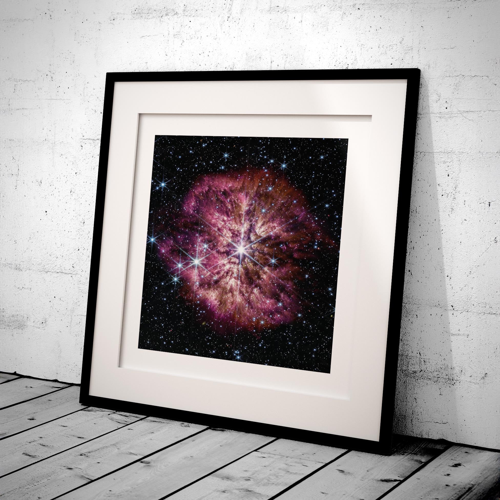 Wolf-Rayet Star - NASA James Webb Telescope - Rolled Poster Wall Art Print | House Prints