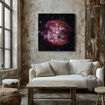 Wolf-Rayet Star - NASA James Webb Telescope - Framed Canvas Wall Art Print - House Prints
